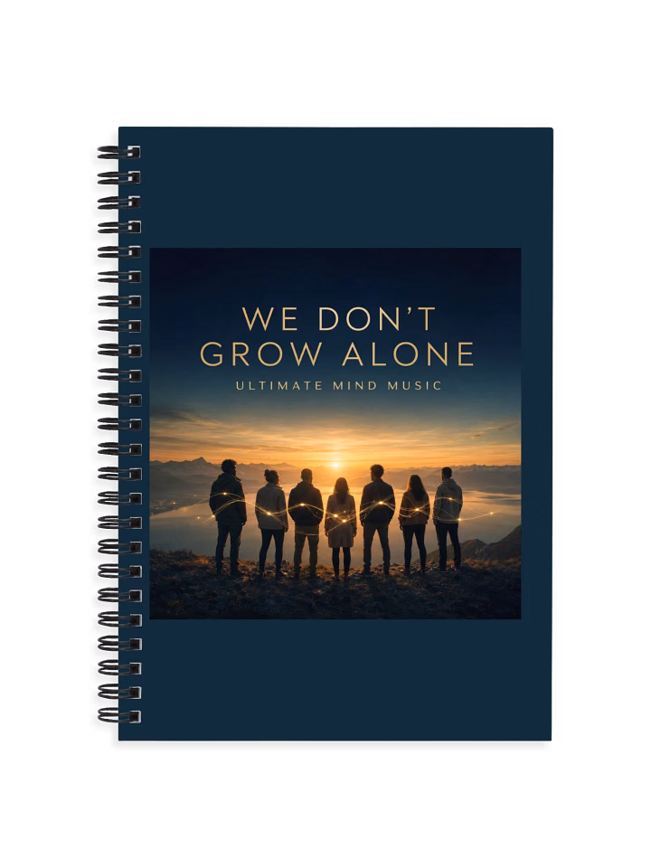 We Don't Grow Alone — Original Artwork Journal