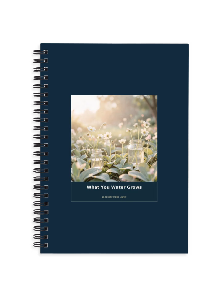 What You Water Grows — Original Artwork Journal