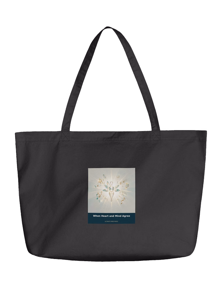 When Heart and Mind Agree — Original Artwork Tote Bag